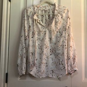 A New Day Patterned Blouse